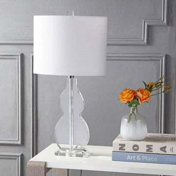 Hadley 26" Crystal LED Table Lamp - JONATHAN Y